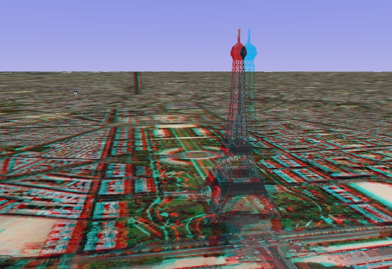 View real 3D photos of Paris on www3danaglyphcom 3dparis