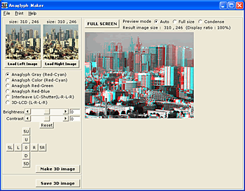 Anaglyph Maker screenshot